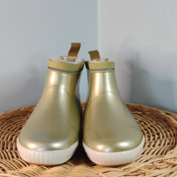 TRETORN Eco Ortholite Kids Shiny Gold Snow Boots Size EU 36 Unisex - Picture 5 of 10